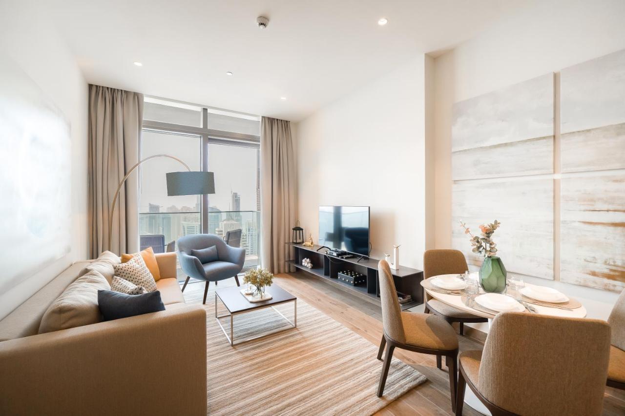 Luton Vacation Homes - Marina View & Luxury 1Br - Jumeirah Living Marina Gate Tower 3 - 54Ab49Ab36Ab Dubai Exterior foto