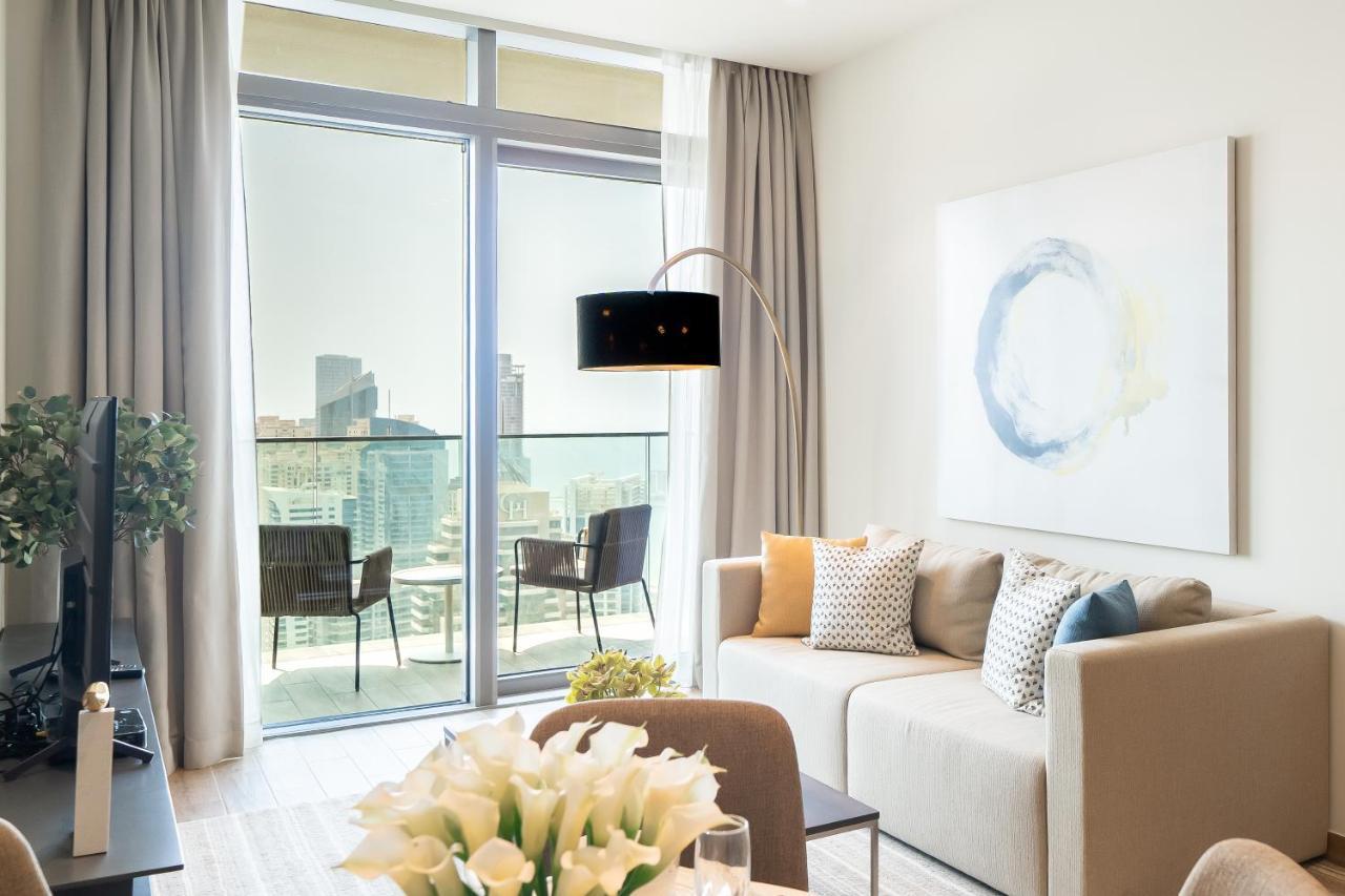 Luton Vacation Homes - Marina View & Luxury 1Br - Jumeirah Living Marina Gate Tower 3 - 54Ab49Ab36Ab Dubai Exterior foto